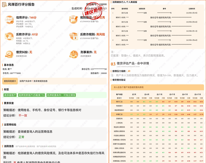 风筛百行大数据